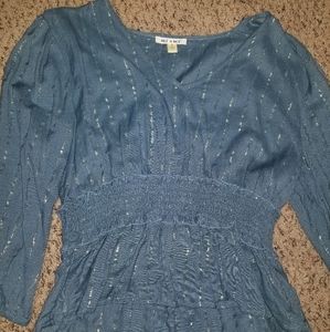 Francesca's peplum top.